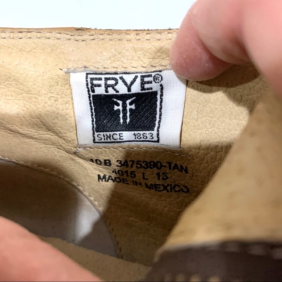 FRYE Tan Ankle Boots - Picture 16 of 16